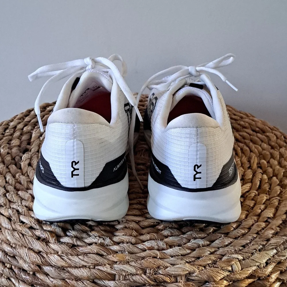 TYR Unisex SR-1 Tempo SURGENRG+ White Knit‎ Running/Athletic Sneakers M10.5/W12